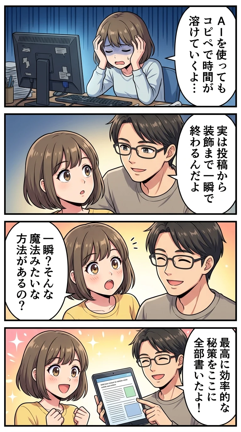 ワードプレス　AI記事作成　自動投稿