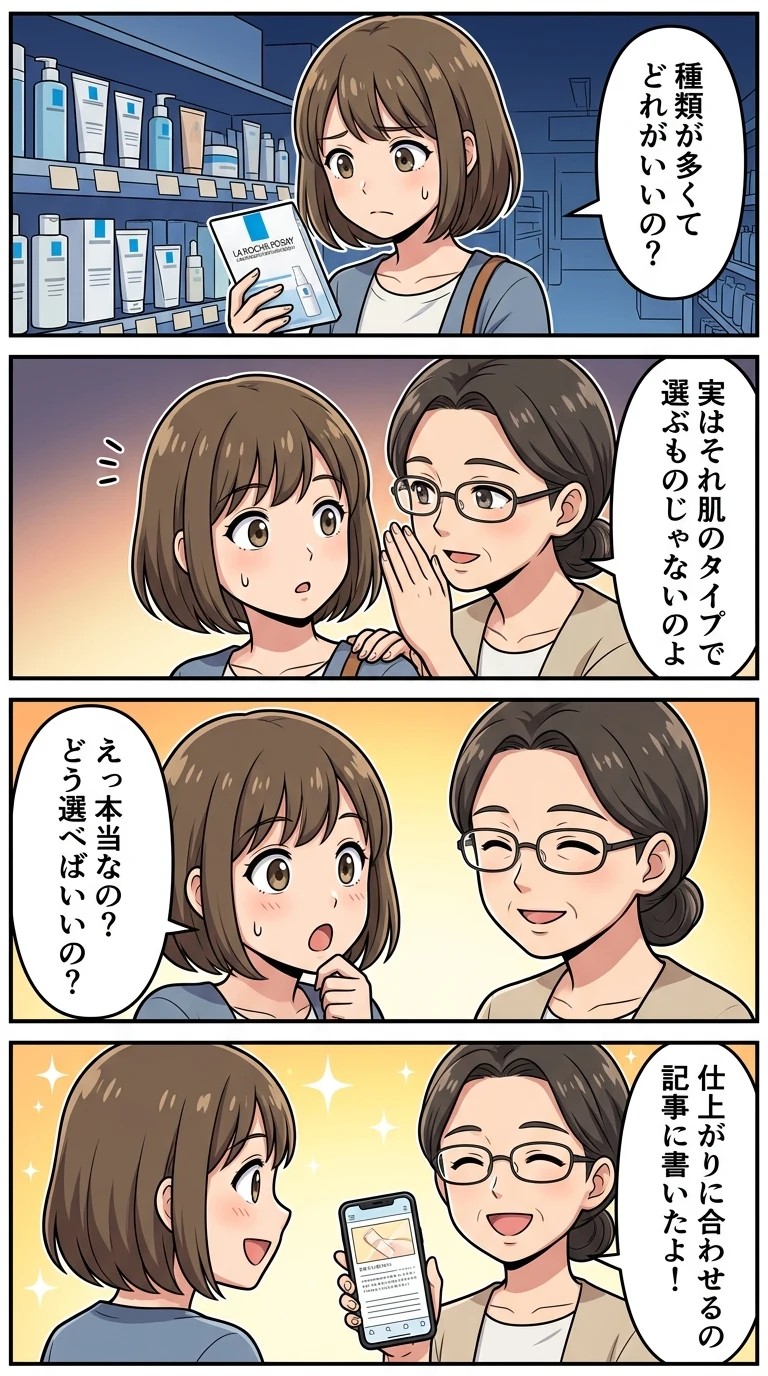 ラロッシュポゼ トーンアップUV どれがいい?